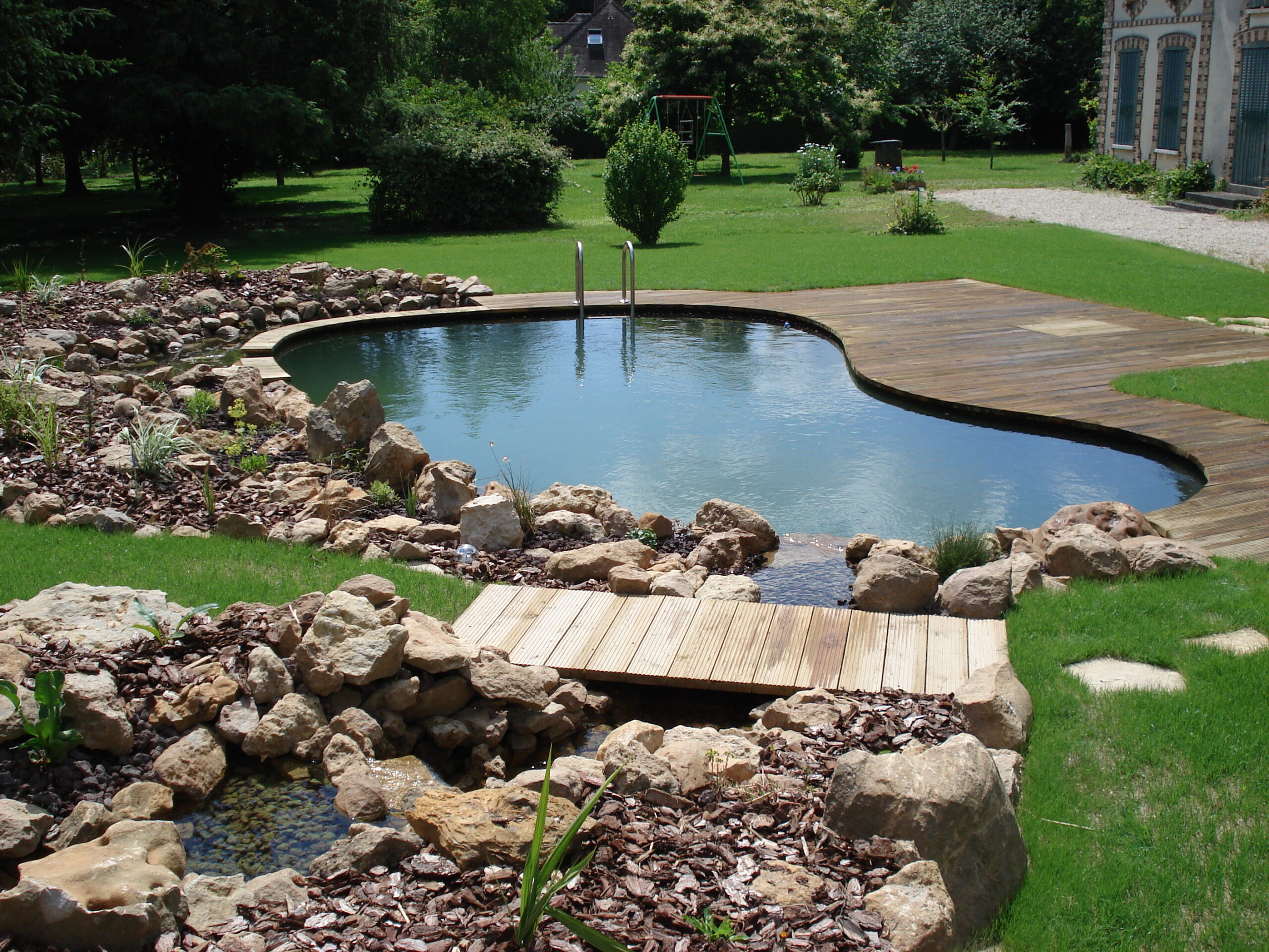 Piscine naturelle 30 m²