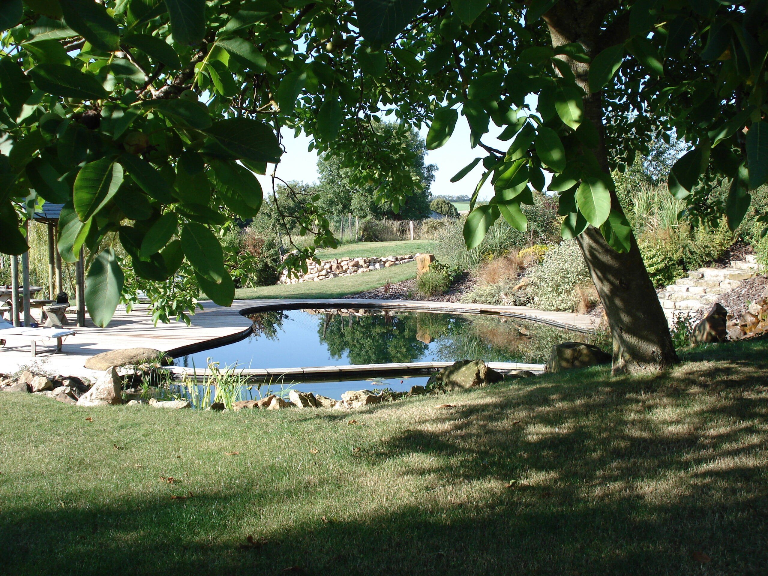 Piscine naturelle 80 m²