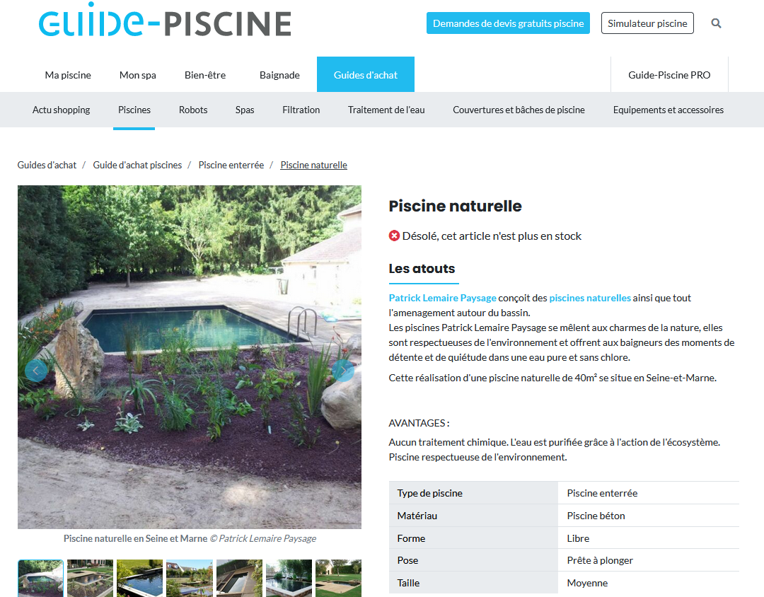 Guide Piscine Seine et Marne